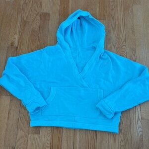 lululemon Scuba Hoodie Wrap Blue